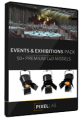 The Pixel Lab Events / Exhibitions Pack