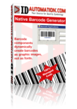 Microsoft Access Linear + 2D Native Barcode Generator